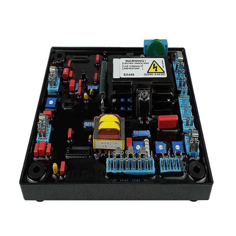 2X SX440 AVR saklar Regulator tegangan elektronik, suku cadang Generator minyak mentah