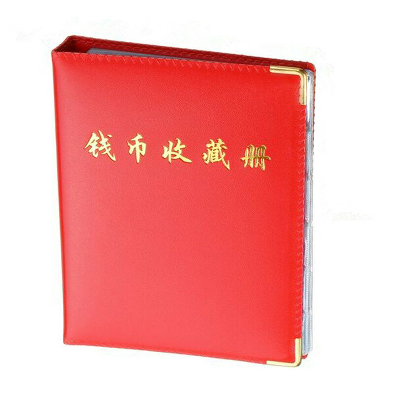 480 Pieces Coins Storage Book Commemorative Coin Collection Album Volume Folder Hold  Mini Penny Coin Storage Bag