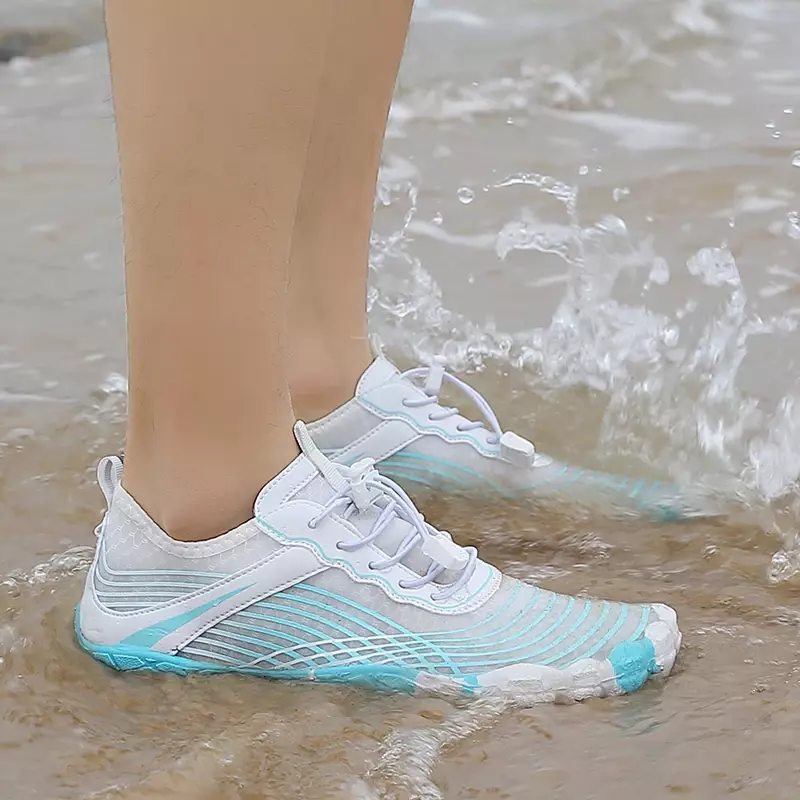Zapatos acuáticos ligeros para hombres y mujeres, calzado antideslizante de secado rápido para playa, natación, piscina, navegación, Surf