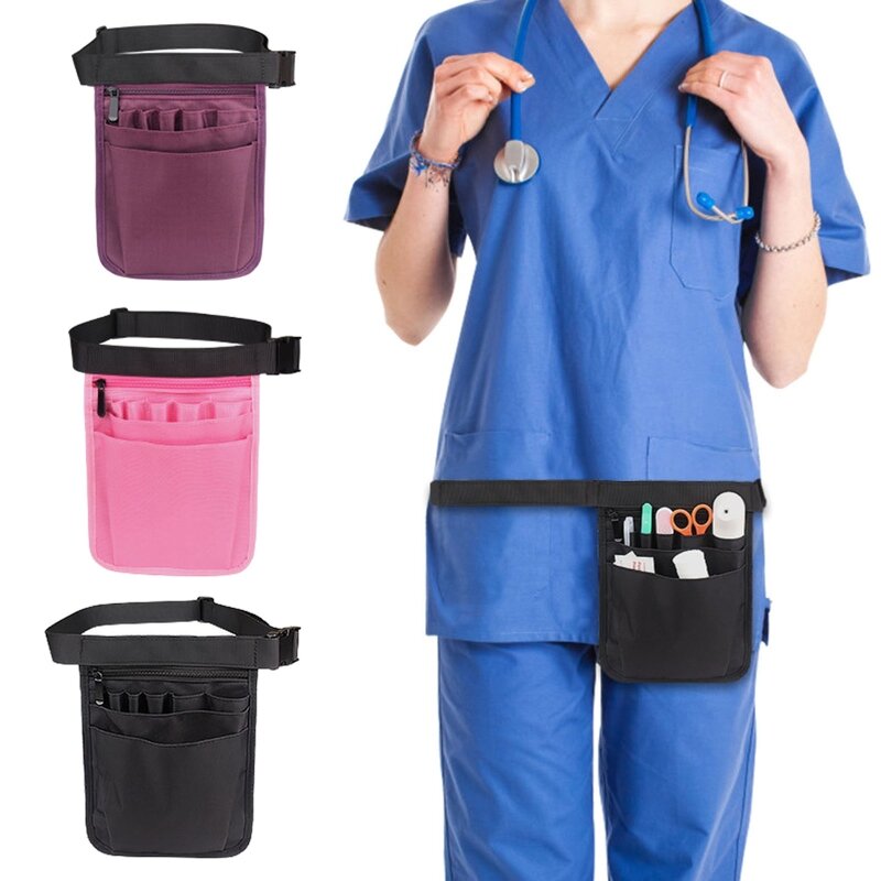 Bolsa cintura para enfermera para gerentes, farmacéuticos, dentistas, resistente desgarro