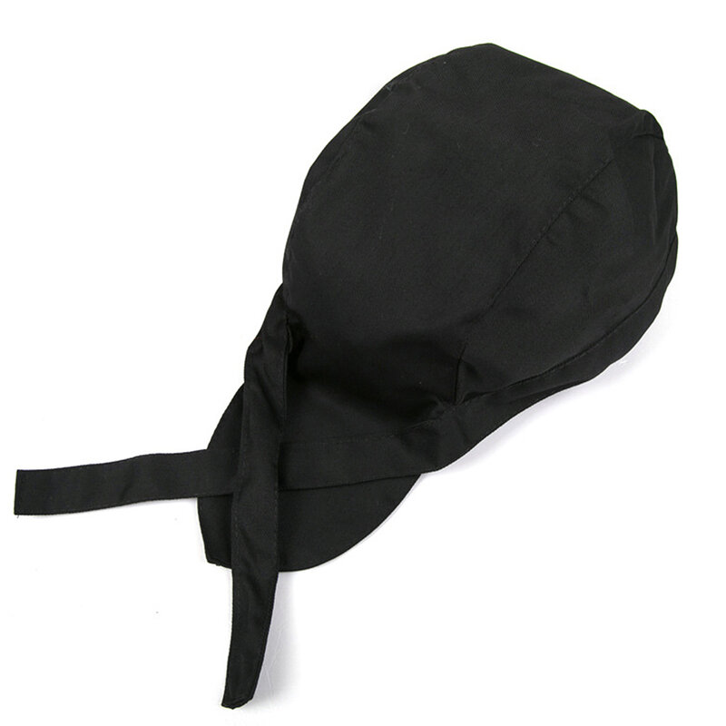 Topi Koki Topi Tengkorak Punggung Elastis Topi Koki Aksesori Topi Memasak Dapur untuk Ayah Memasak Persediaan Daging Sayur
