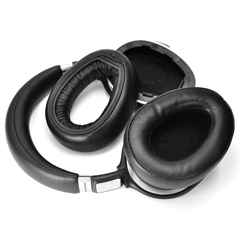 OFBK bantalan telinga tahan lama untuk Sennheiser PXC550 PXC480 MB660 Earphone busa memori earcup