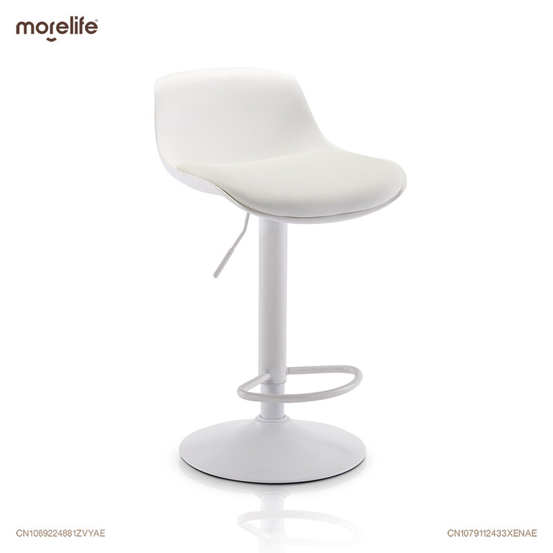 Новые повседневные барные стулья в скандинавском стиле, современный простой домашний креативный стул, минималистичный кремовый стул, стул
