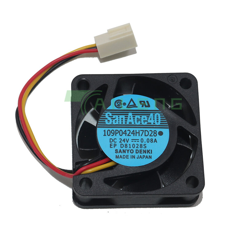 Для Sanyo 109P0424H7D28 P/N: A90L-0001-0441/39 4015, Охлаждающие вентиляторы, 24 В постоянного тока, а, серверный вентилятор