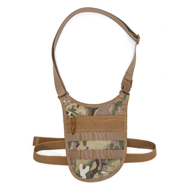 Охотничьи аксессуары, сумка для подмышек, практичная нейлоновая сумка через плечо с защитой от кражи, тактическая сумка через плечо