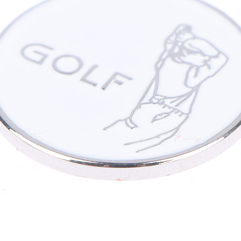 Golf Ball Marker Clip Met Magneet Bal Mark One Putt Golf Putting Alignment Richtcap Clips Drop Ship Training Aids Accessoires