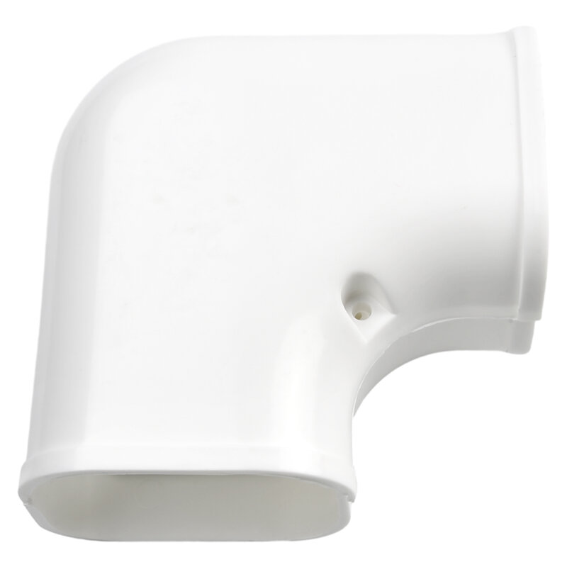 Coupling Easy To Install End Cap Cover Indoor Outdoor Connection Lines PVC Wall Cap Wall Entry Cap 135°Flat Elbow