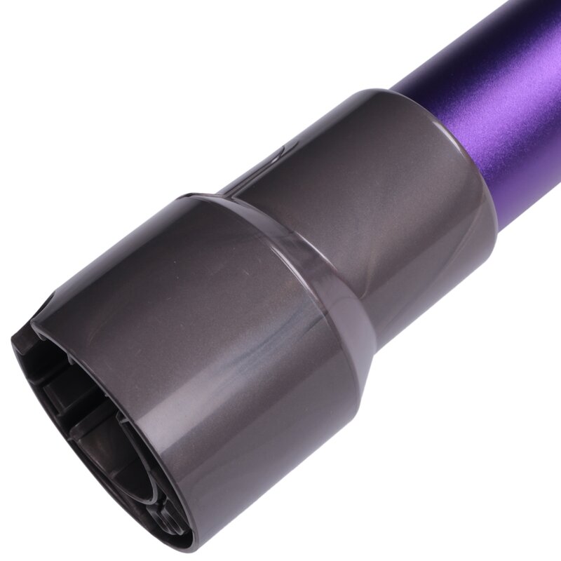 Tabung tongkat ekstensi rilis cepat, untuk Dyson V7 V8 V10 V11 suku cadang pengganti penyedot debu genggam ungu