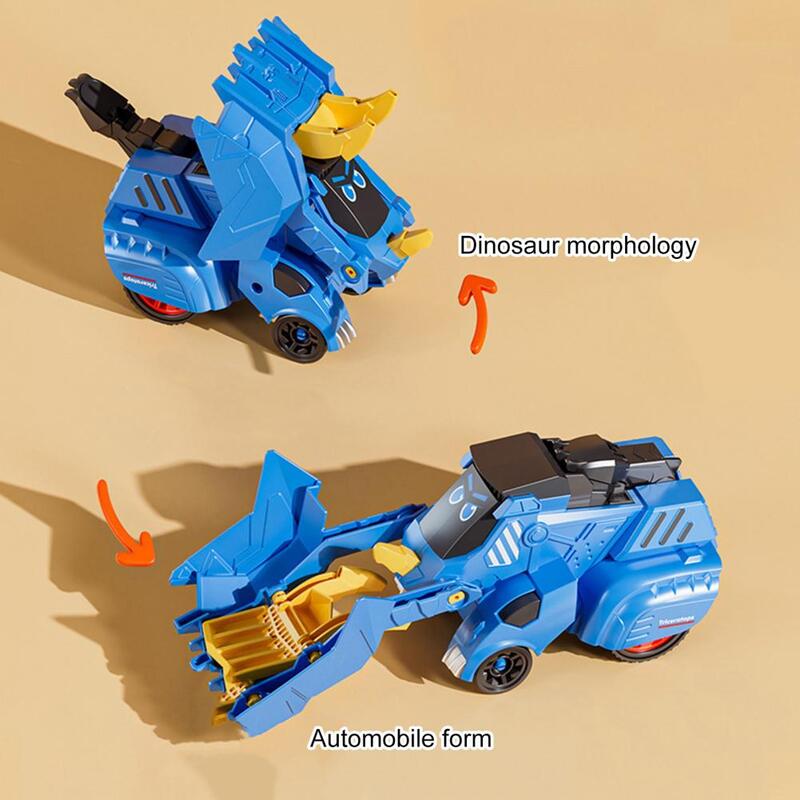 새로운 게임플레이 장난감 변신 공룡 장난감 자동차, 엔지니어링 트럭 레이싱 카, 관성 전진 차량, 어린이용 남아용