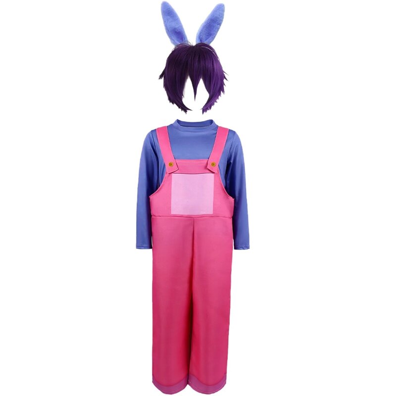 Anime Bodysuit cos Jax Cosplay Kostüme Kinder Overall Perücke Handschuhe Erwachsenen Party Karneval Kostüm Jungen Mädchen Anzug
