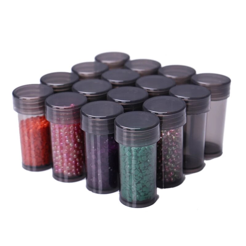 Diamond painting tool container bead embroidery storage box hospital multi-purpose storage supplies bead container 60 bottles