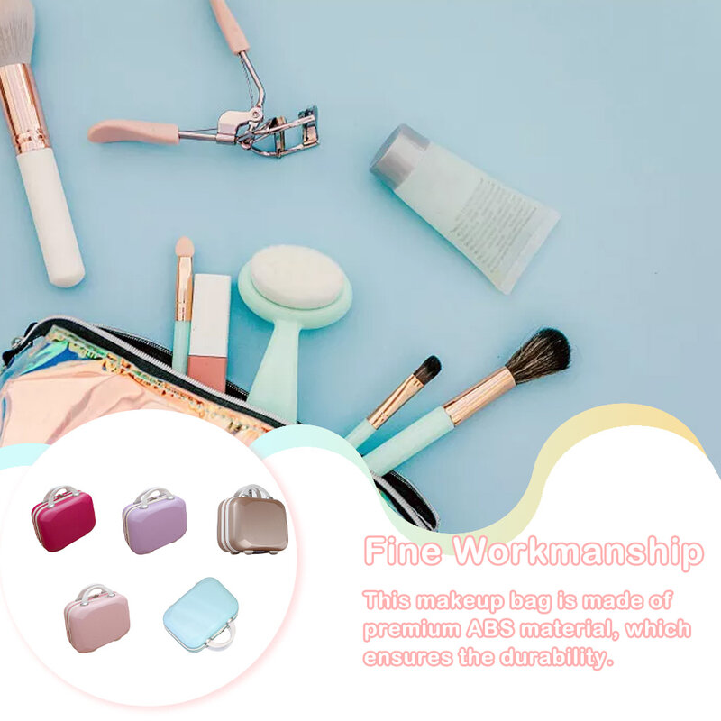 Make-up-Tasche Reisekoffer Gepäck beutel mehrfarbiger Behälter Mehrzweck wein