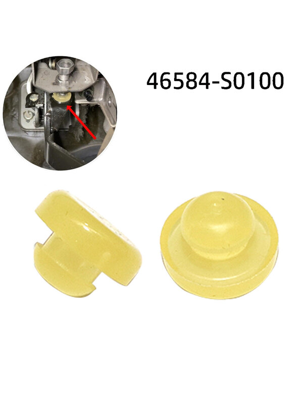 Almohadilla de freno para Pedal, accesorio duradero, no Universal, Material plástico, 2 piezas, 4651201R00, nuevo
