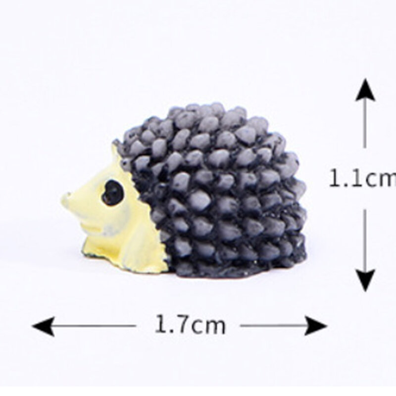 DIY Decoration Hedgehog Ornament 1* Sturdy Versatile Colors Yellow 1.8*1.2cm Easy To Use Long Lasting Practical
