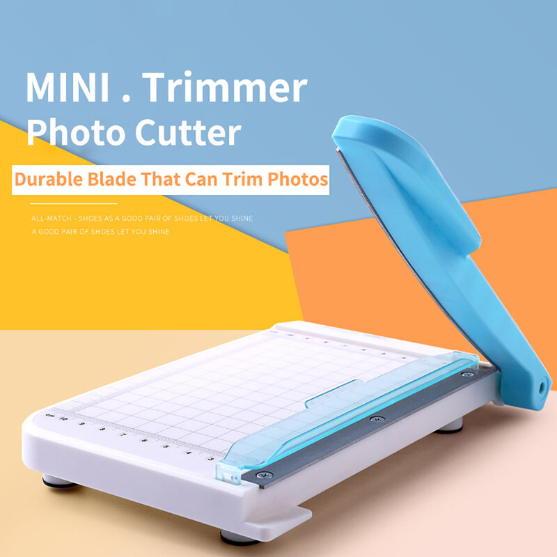Small Manual Paper Cutter Office Photo Paper Trimmer Scrapbook Trimmer Lightweight Cutting Tools Stationery