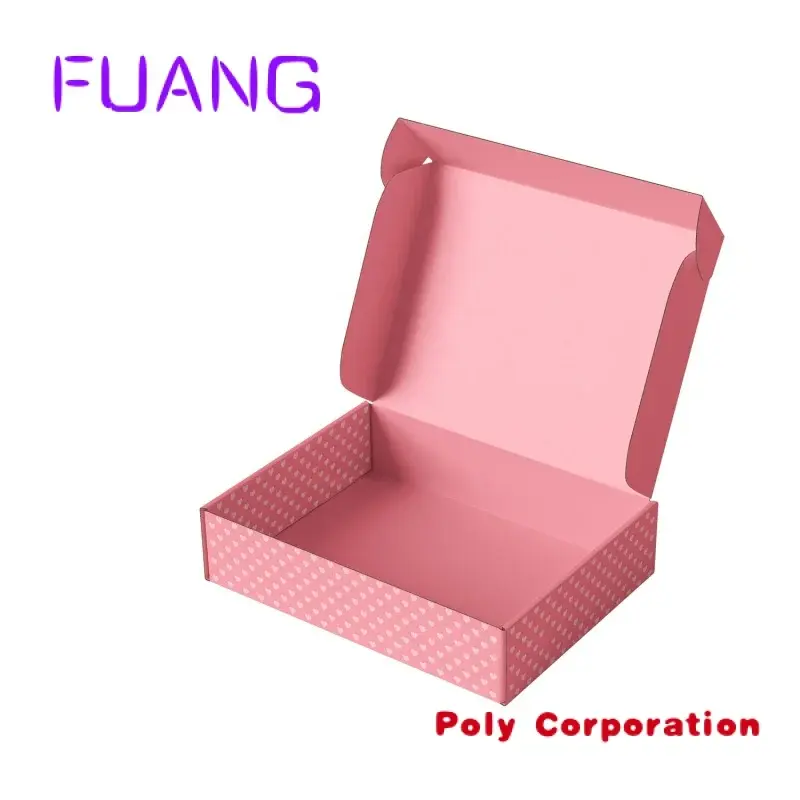 Custom  Wholesale custom Latest design corrugated carton packaging gift boxes mailerpacking box for small business