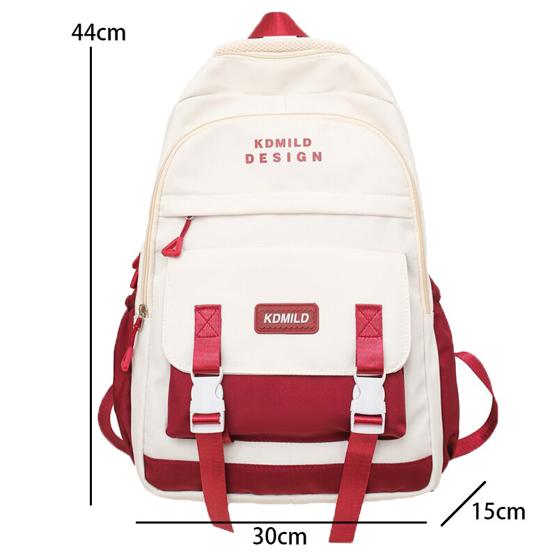 Korean schoolbag female student backpack large capacity fashion boy backpack computer bag femal school backpack  school bags