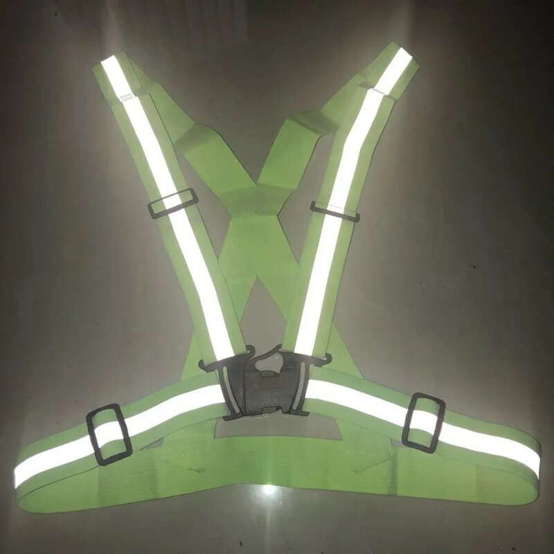 Elastische Träger Nacht lauf reflektieren der Riemen Schutz reflektierende Weste Kleidung Reiten Fahr schutz kleidung