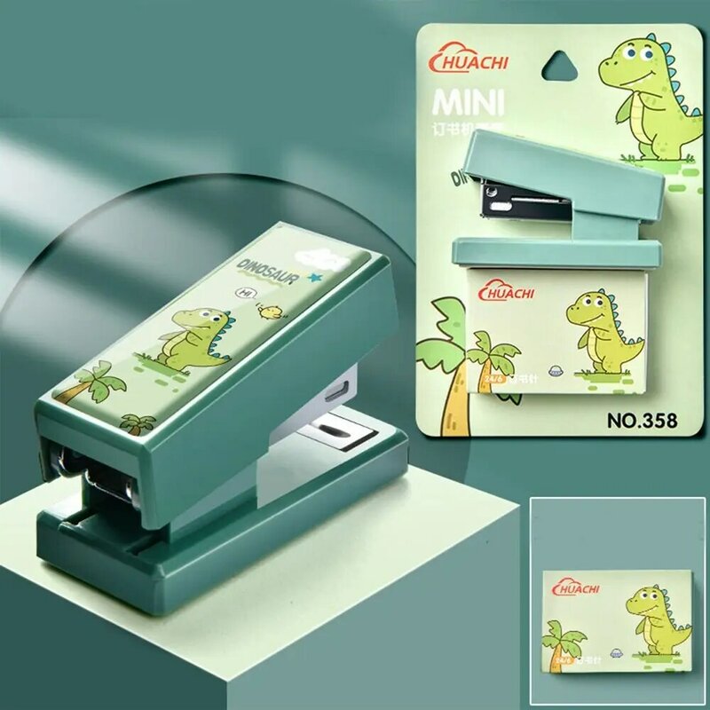 Paper Staplers Paper Binding Stationery Mini Stapler Set with Staples School Supplies Office Binding Tools Paper Binder Set