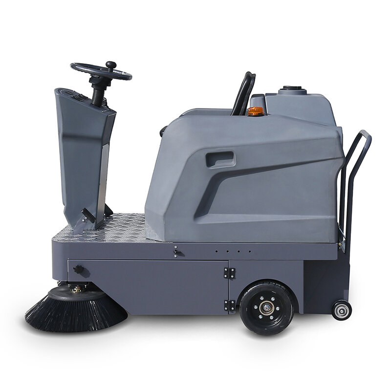 Driving Electric Floor Cleaning Machine Outdoor Street Dust Cleaner Sweeper For Sale