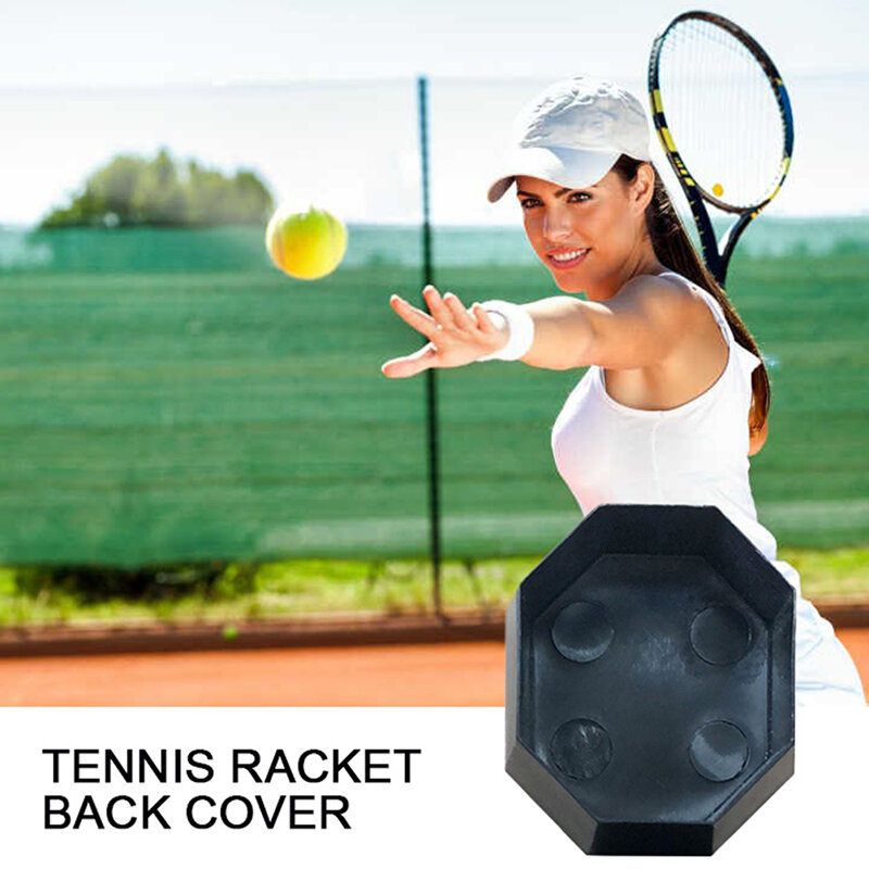 Raket tenis Badminton, penutup belakang raket tenis, aksesoris raket tahan guncangan, perlengkapan aksesori olahraga