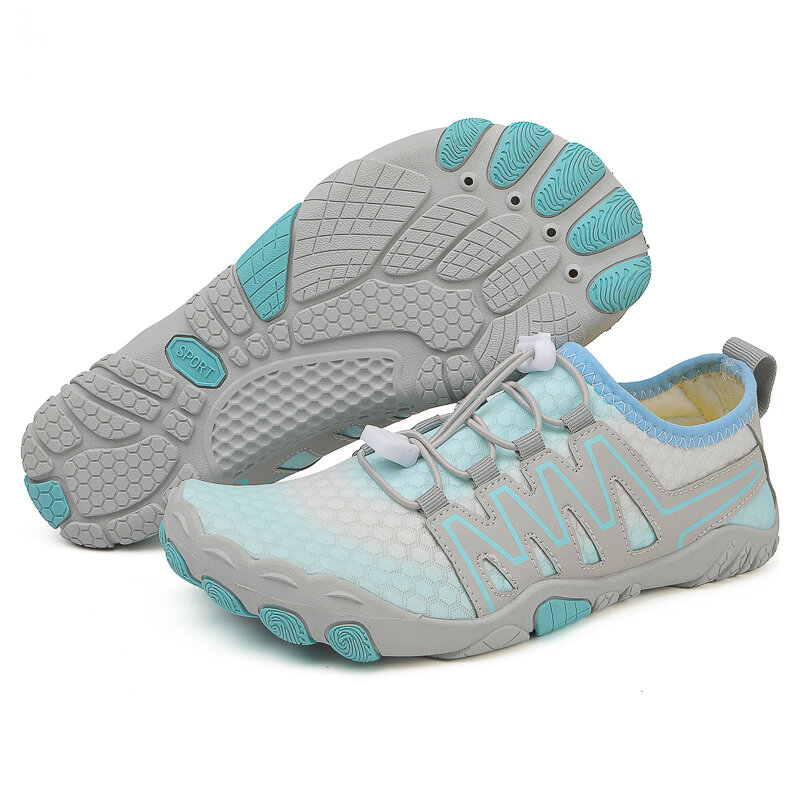 Sapatos de água antiderrapantes para homens e mulheres, ao ar livre, secagem rápida, fitness, descalços, tênis de praia, caminhada, rio acima