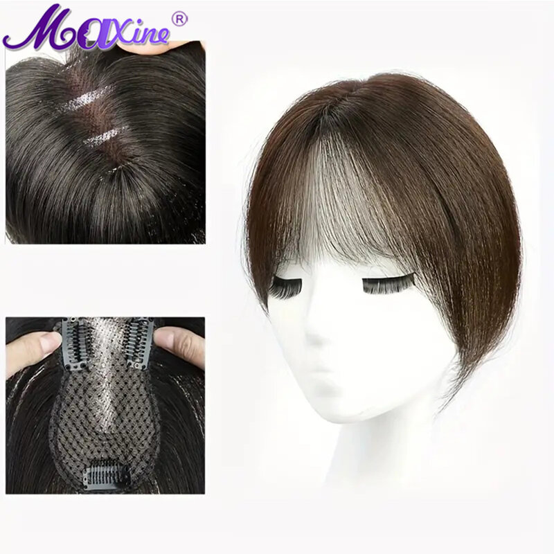 علوية ماكسين مع الاندلاع ، شعر بشري ، مشبك في وصلات الشعر ، مظهر طبيعي ، الاستخدام اليومي ، إكسسوارات الشعر