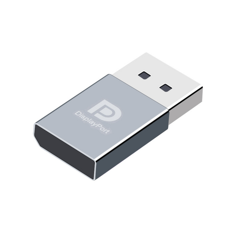 Displayport Manequim Plug DP Virtual Display Adapter, Headless Ghost Emulator, Placa de vídeo gráfica Cheater, EDID, 4K
