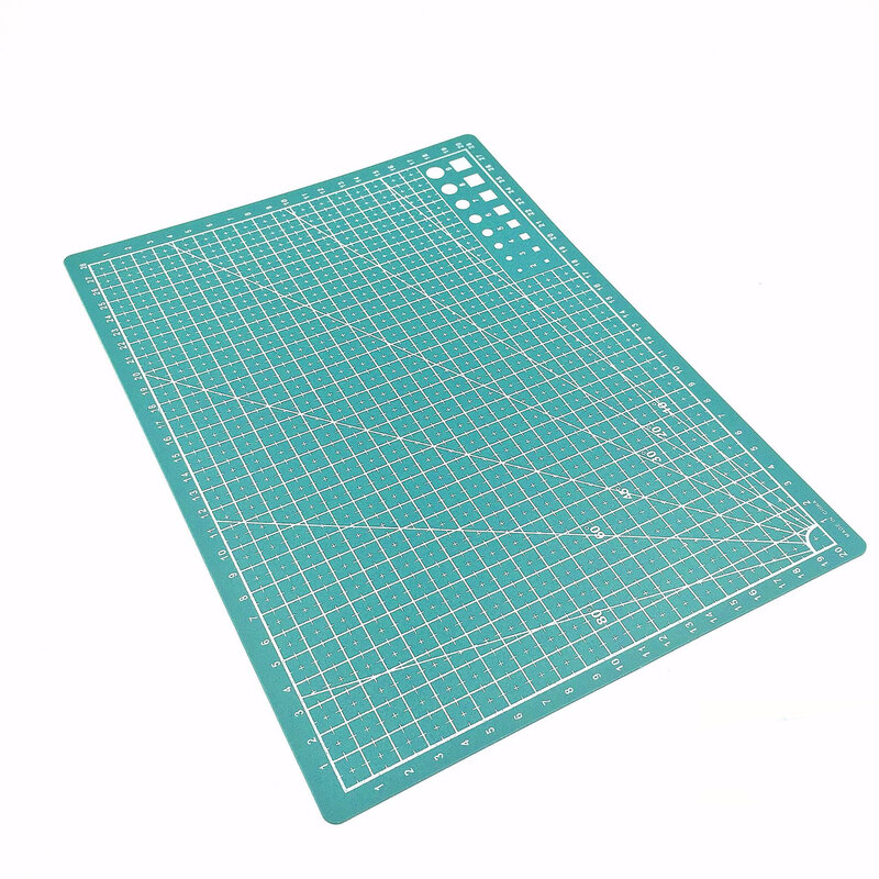 Двусторонний Коврик для резки формата A4/A5, подкладка для резки ручной работы, темные школьные принадлежности 22x30 см