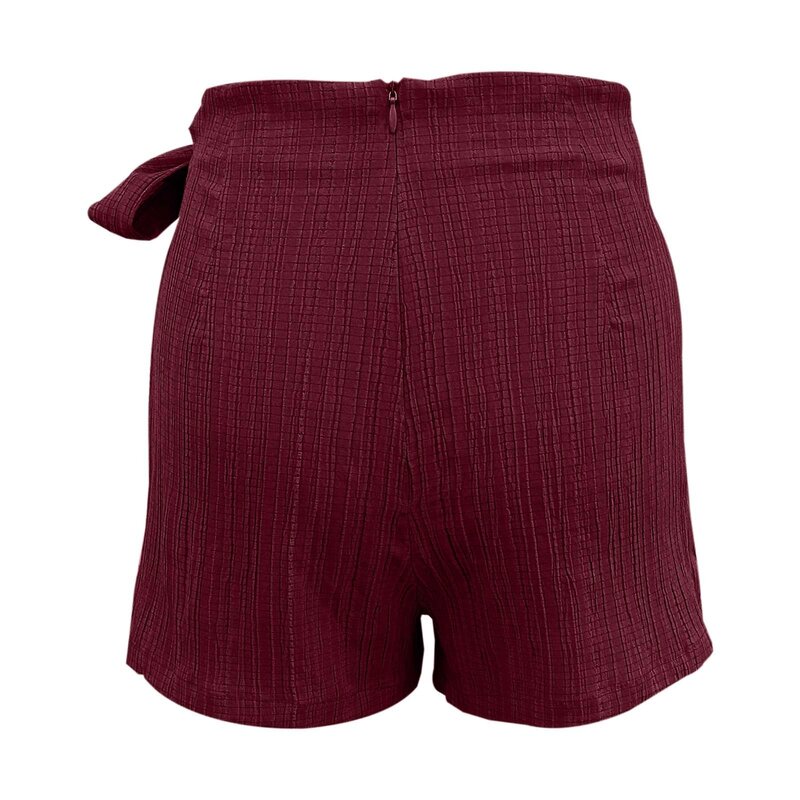 Ассиметричная Повседневная мини-юбка со шнуровкой, женские брюки, весна-лето 2024, модное свободное короткое платье с высокой талией Y2K шорты в уличном стиле