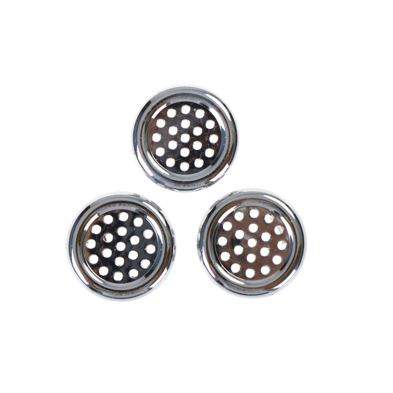 3pcs Kitchen Sink Accessory Round Ring Overflow Spare Cover Waste Plug Sink Filter Bathroom Basin Sink Drain