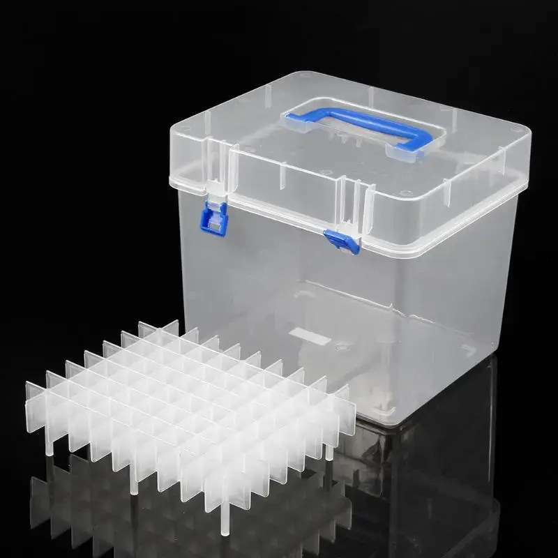 Transparente Markierung stifte Aufbewahrung sbox Container Kunst handwerk Tablett Schreibtisch Organizer Heims chüler Studien bedarf