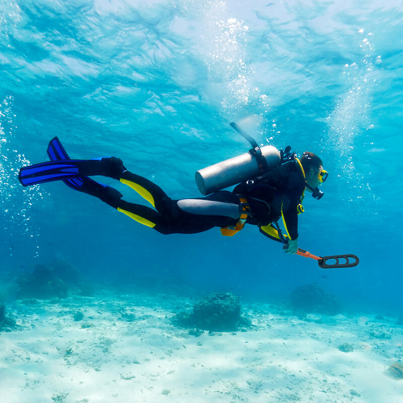 تحت الماء الغوص الغوص للكشف عن المعادن للطي مقاوم للماء لفائف نبض المسح الضوئي بينبونتر الغوص غلود الكشف