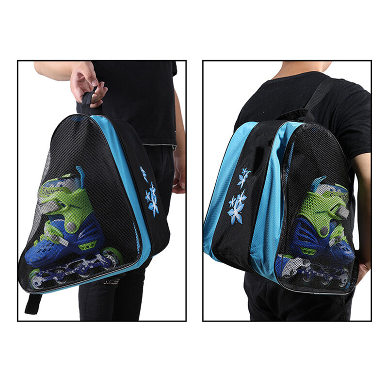 Storage Bag Roller Skating Bag Shoe Bag Skiing Accessories 38x38x32cm Carry Bag Durable Ice Skates High Quality Brand New