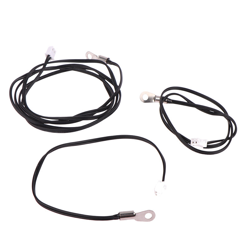 13cm/40cm/100cm NTC 50K 1% 3950 Thermistor Accuracy Temperature Sensor Wire Cable Probe Cable Probe Fixed Mounting Hole