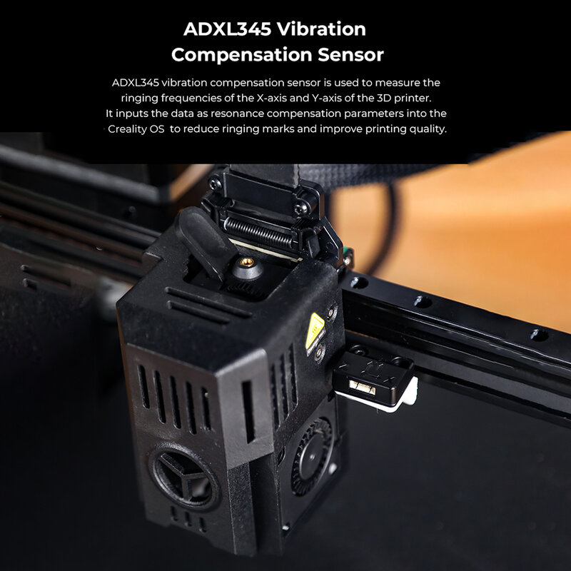 Cereality-Ender-3 V3 KE ADXL345 Vibração Compensação Sensor, precisão Sensing Control, reduzindo o toque