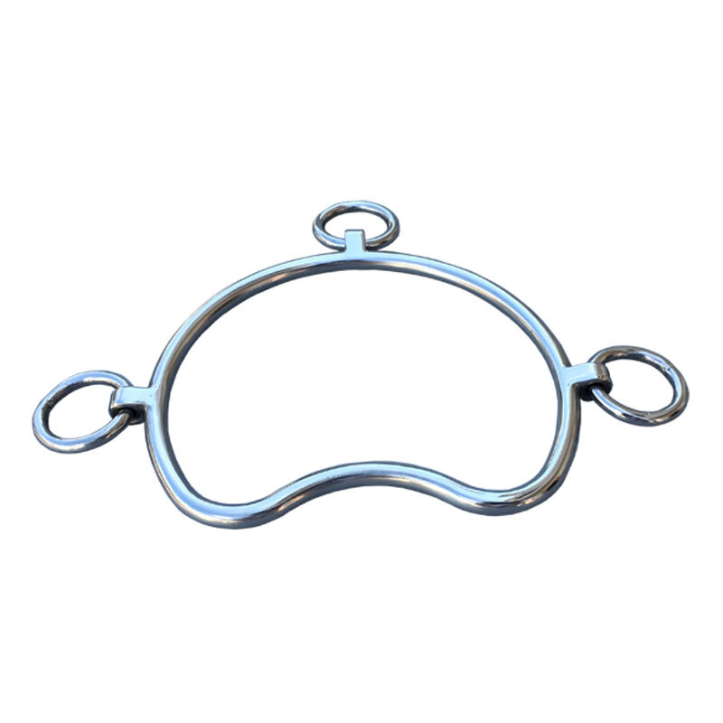 Stainless Steel Chifney Bit Anti-rearing Bit Ring Bits 5 Inches