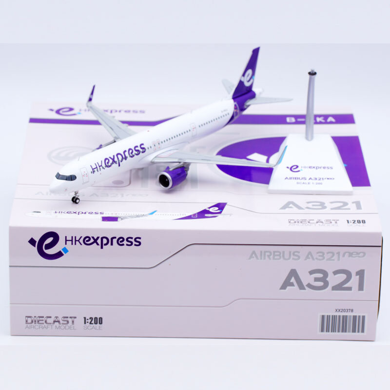 طائرة من سبيكة JC ، طائرة Hong Kong Express Airbus ، طائرة من نوع Diecast ، طائرة نفاثة ، مجموعة ، هدية ، xx20328 ، 1: 2025