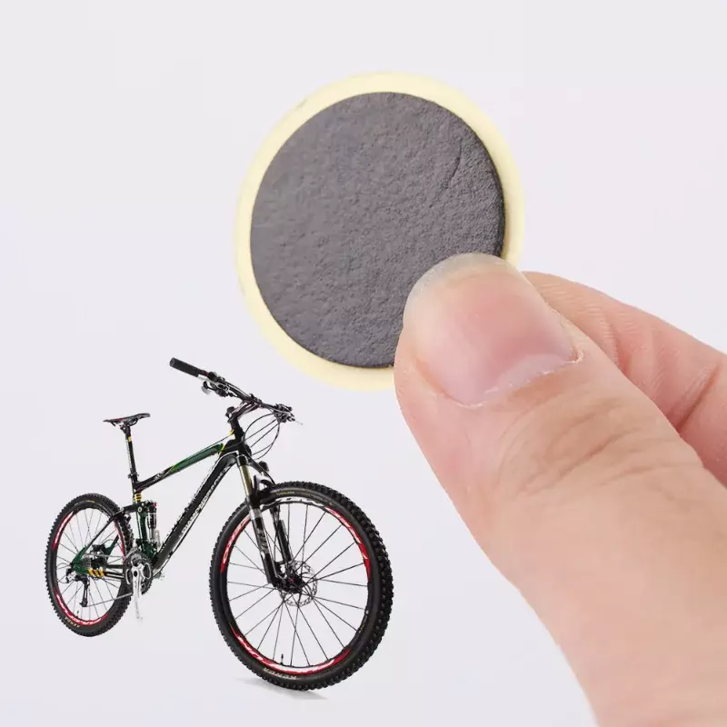 Bicycle Tire Repair Patch Glue-Free Adhesive Quick Repairing Tyre Protection Patch for Mountain Road Bike Inner Tyre Repair Pads