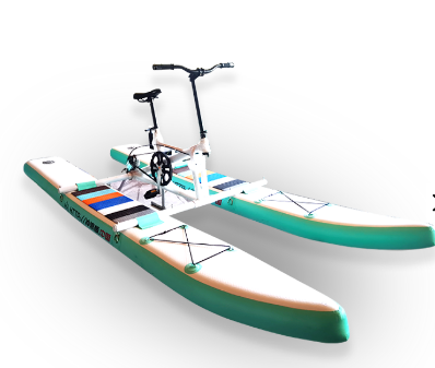 Produkcja niestandardowych rowerów wodnych OEM/ODM do nadmuchiwanych rowerów wodnych z pedałami do sportów wodnych