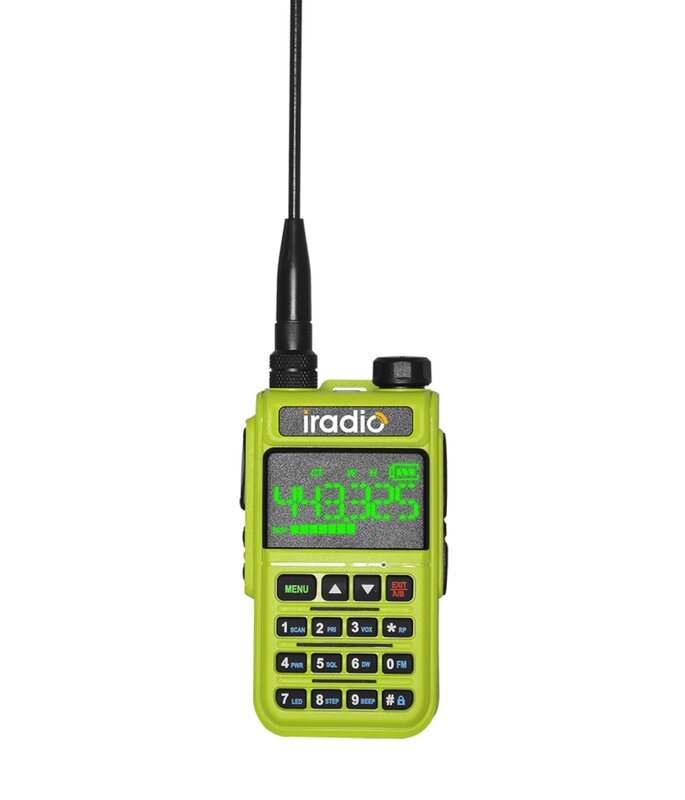 إيراديو UV-5118 لاسلكي تخاطب وكي تالكي baofeng رباعية الفرقة عالية الطاقة CB راديو Vhf Uhf CB هام راديو ترقية من UV-5118 radi5.5