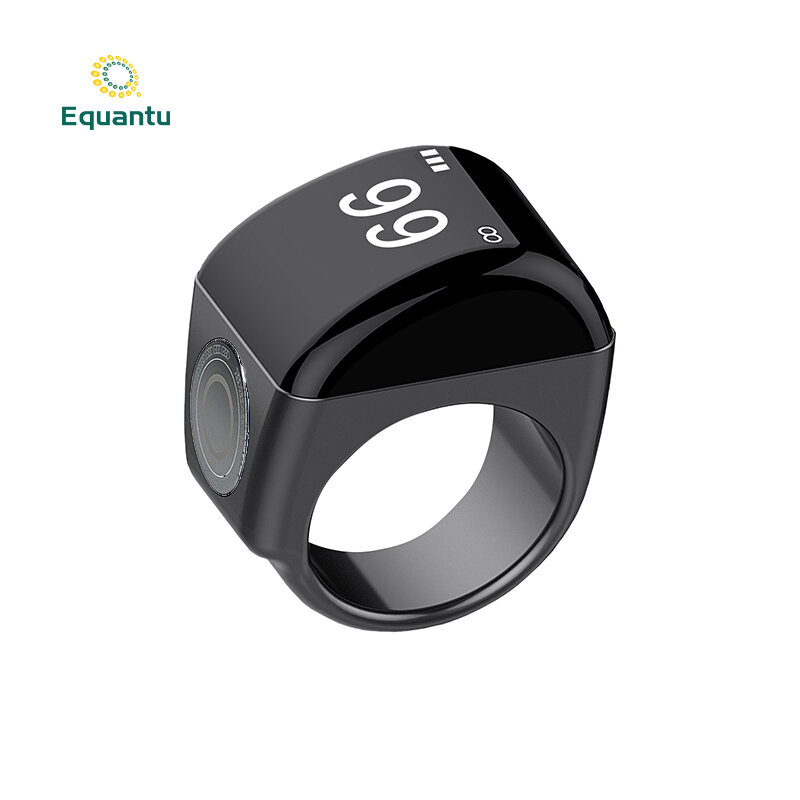 Equantu inteligente anel contador, liga de zinco, impermeável, anel azan, Alcorão, novo design, 2022