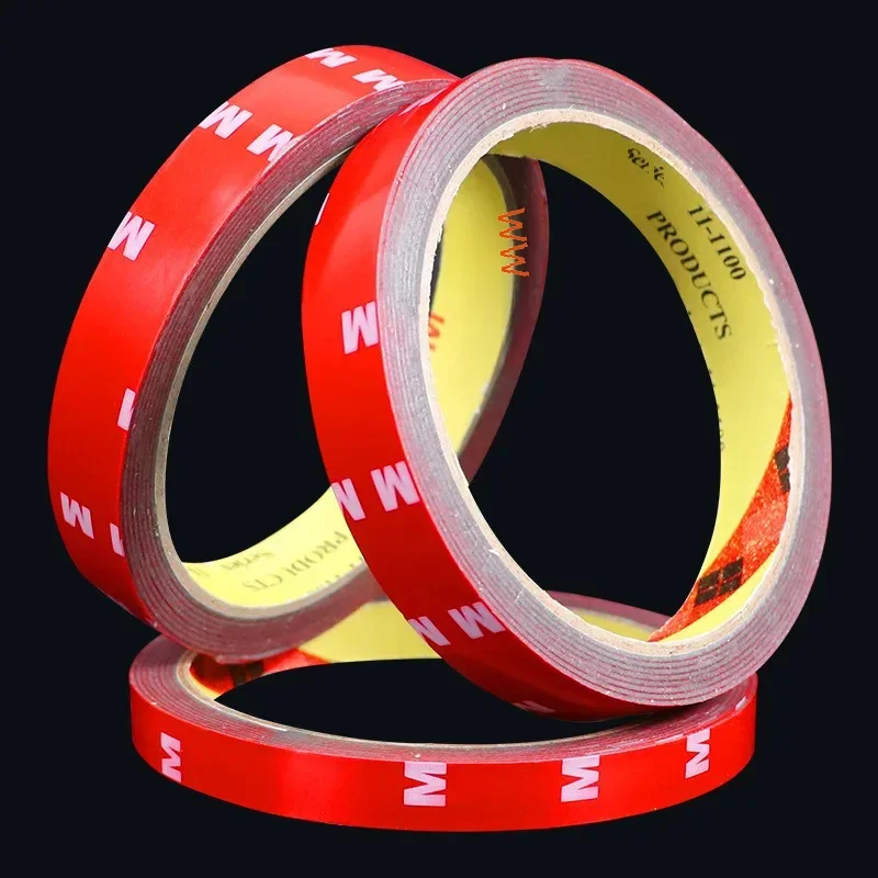 3Meters Strong Permanent Double sided Tape Acrylic Foam Adhesive Tape Sticker for Car Indoor Decor Waterproof High temperature