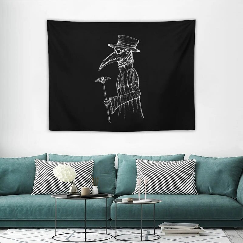 Plague Doctor Tapestry Decoration Aesthetic Home Decor Room Decorating Bedrooms Decor
