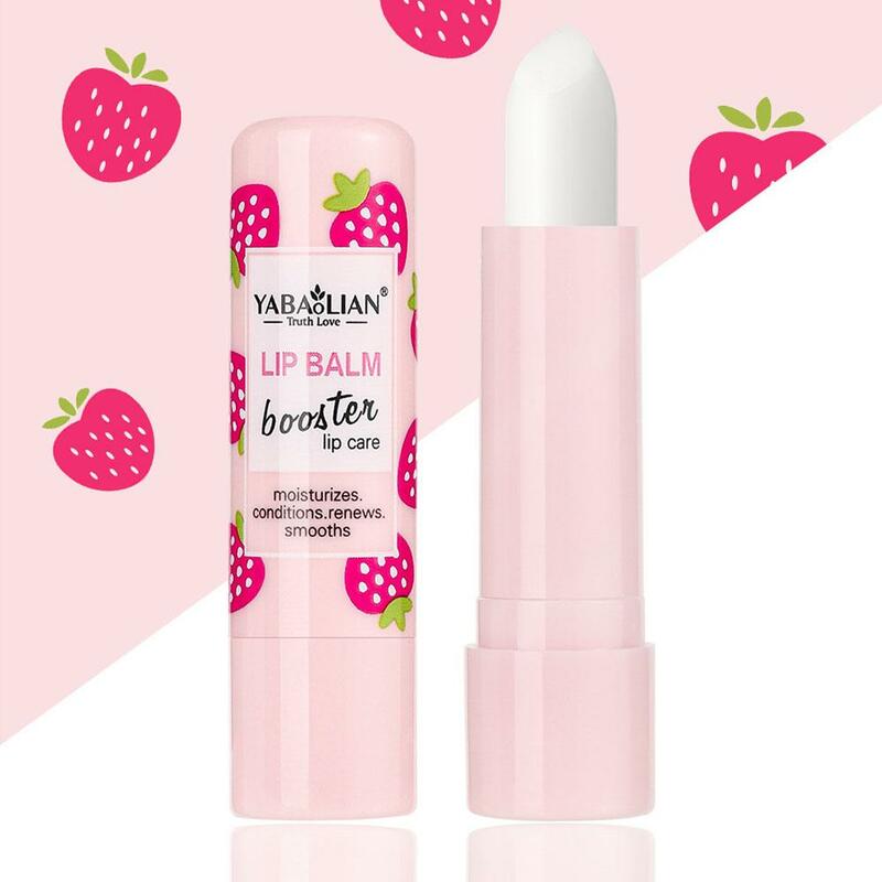 Balsam do ust z owocami dla kobiet nawilżający nawilżający zapobiegający trwałym kosmetykom kolorowa suchość wargi 6 długi nawilżający połysk N8H2