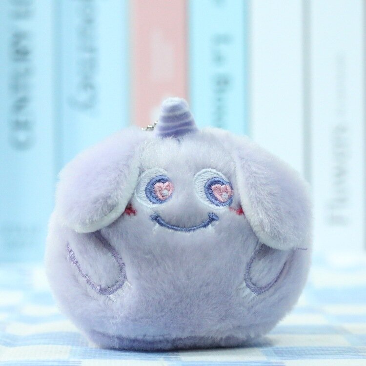 1Pc 10cm Cartoon Cute Little Monster Chaveiro Pingente Boneca Kawaii Animais de pelúcia Soft Stuffed Toys Dolls Kids Gift Pendant