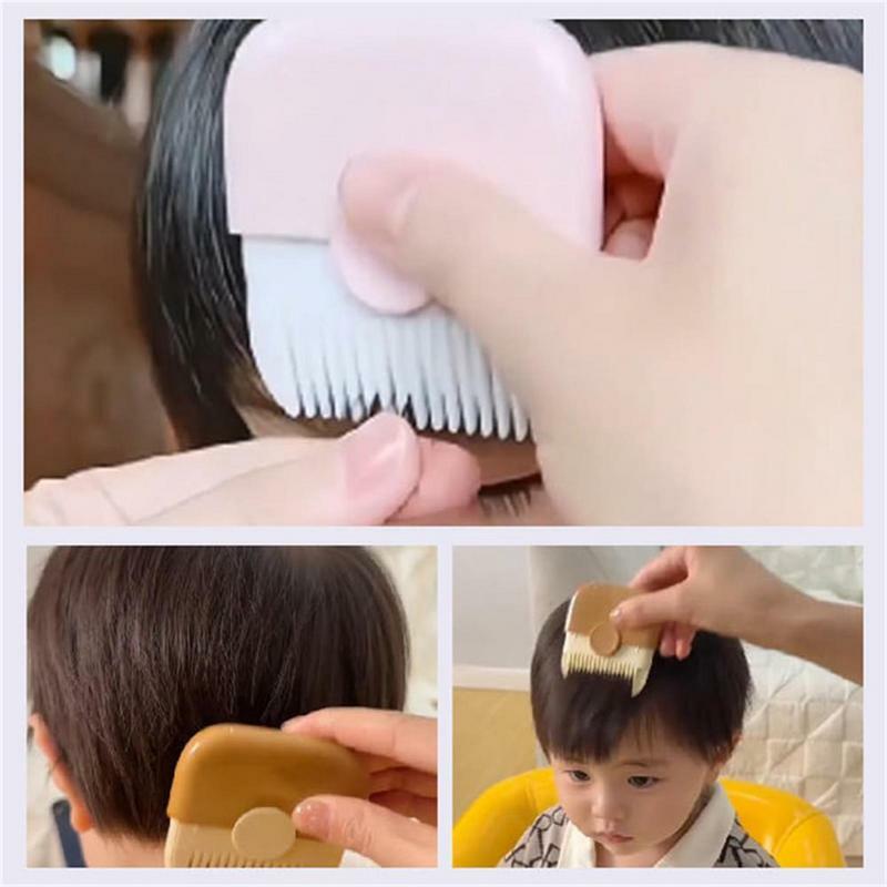 2 In 1 Hair Trimmer and Comb Multi-Functional Split Ends Cutter Portable Bangs Trimmer Professional Haircutting Tools at home