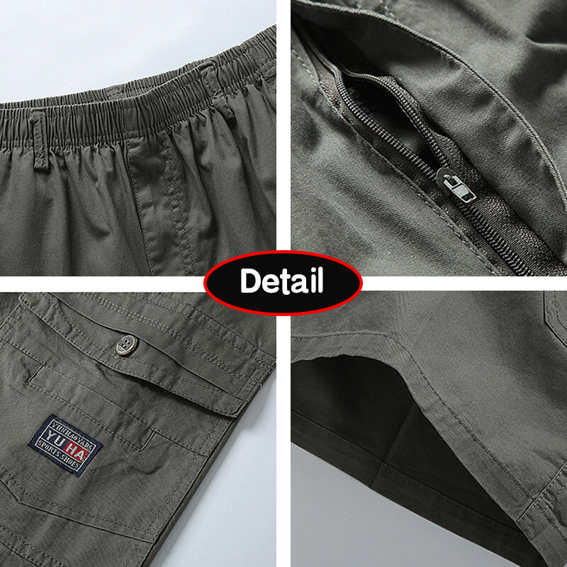 Calções soltos de elástico na cintura masculino, tamanho grande, fino, design de alta qualidade, ao ar livre, lazer, cor sólida, masculino, verão
