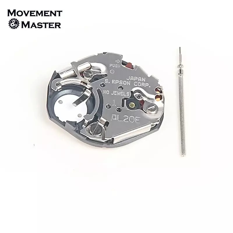 AL20E-Electronic Quartz Movement Watch, AL20 Movimento, 2 Mãos, Reparação e Peças de Reposição, Novo