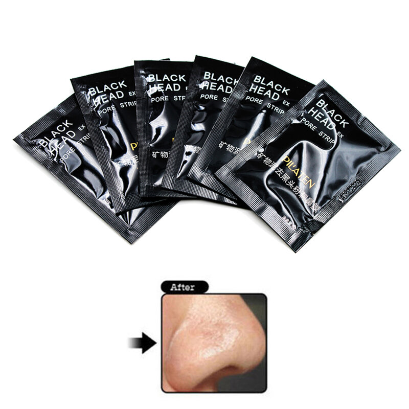 Blackheads Pores Black Head Remover Black Face Patch Nose Strips to Remove Acne Peel Mask Black Dots Cleaning Plaster